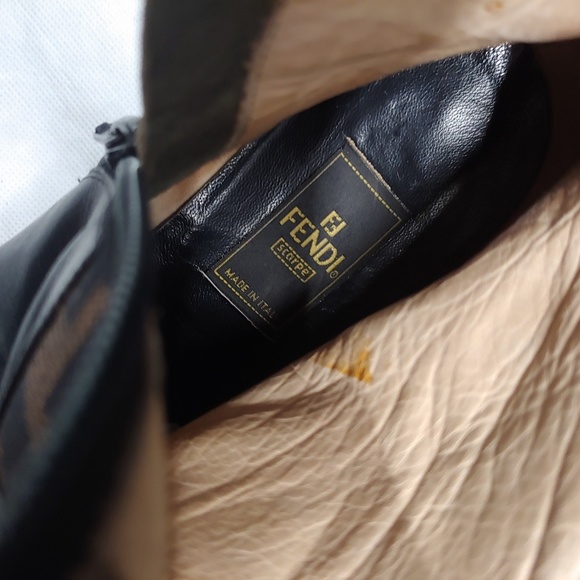 Fendi Boots Zucca Print Size 6 *Condition Issues** - Picture 6 of 8